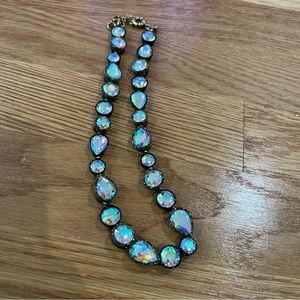 J. Crew Aurora Borealis Sea Glass Necklace